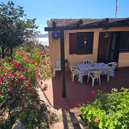 بيت للعطل La Terrazza Sul Mare - Panoramic Overlooking Sea And Caprera Island In A Quiet Residential Area - 150 Mt From The Sea *